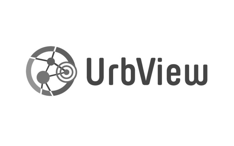 Logo von UrbView in schwarz und weiß, einem Kunden von jabs consulting Hamburg