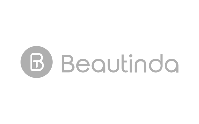 Logo von beautinda in schwarz und weiß, einem Kunden von jabs consulting Hamburg